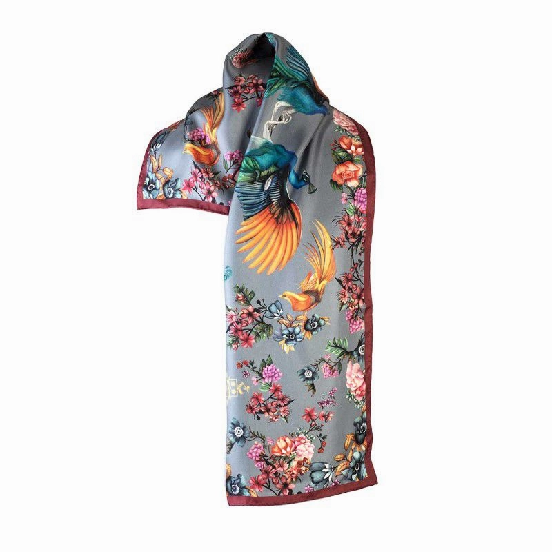 Clare Haggas Airs & Graces Narrow Scarf - Dove MustHave Items Trending Now Discount