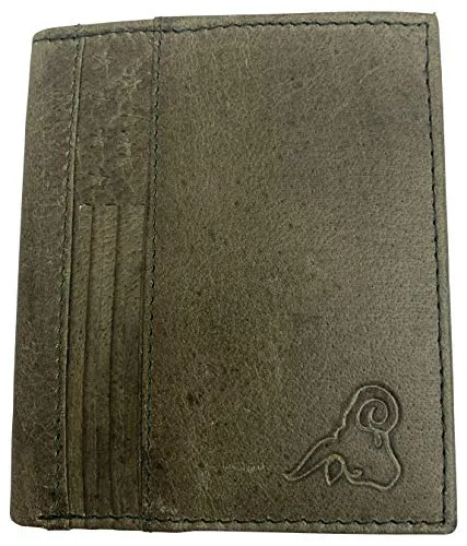 Men'S Rfid Blocking Genuine Leather Unique L Shape Bifold Wallet Usa Series Wallets For Men Price Drop Today