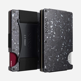 Personalised Cash Strap Wallet (Nero/Argento) Online Deal Frenzy