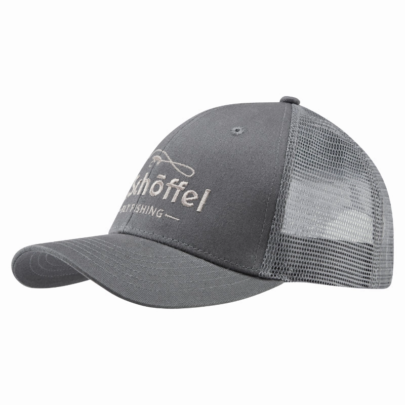 Unmissable Deal Today Schoffel Fly Fishing Mens Trucker Cap - Charcoal