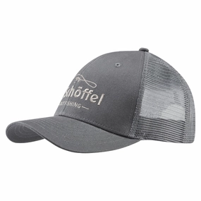 Unmissable Deal Today Schoffel Fly Fishing Mens Trucker Cap - Charcoal
