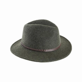 Hot Item Clearance Barbour Tack Ladies Fedora - Olive
