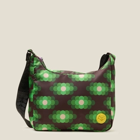 Limited Stock Hot Deal Area Hobo Bag - Flower Haze Neon Green