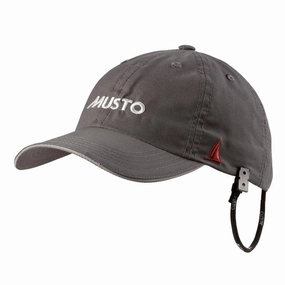 Musto Essential Fast Drying Crew Cap - Charcoal Instant Savings Inside
