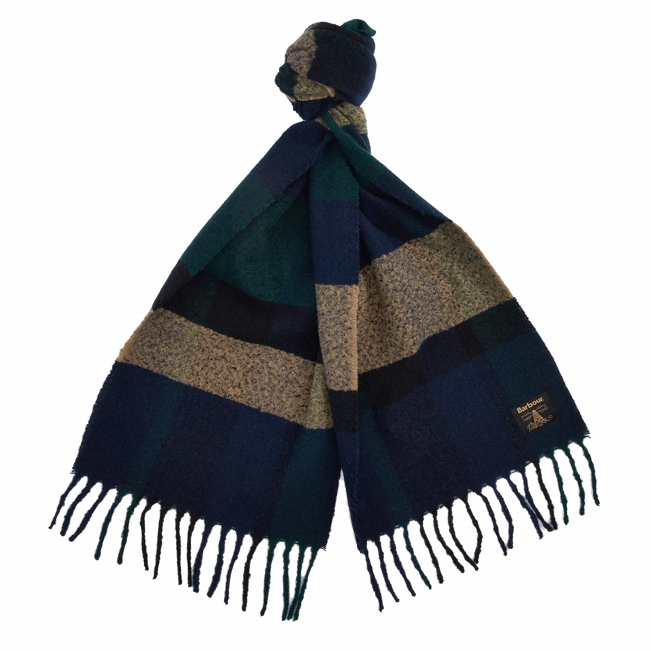 Barbour Westerdale Scarf Green Loch Sweet Deal Inside MustHave Items