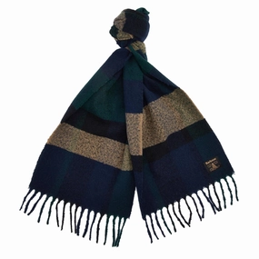 Barbour Westerdale Scarf Green Loch Sweet Deal Inside MustHave Items