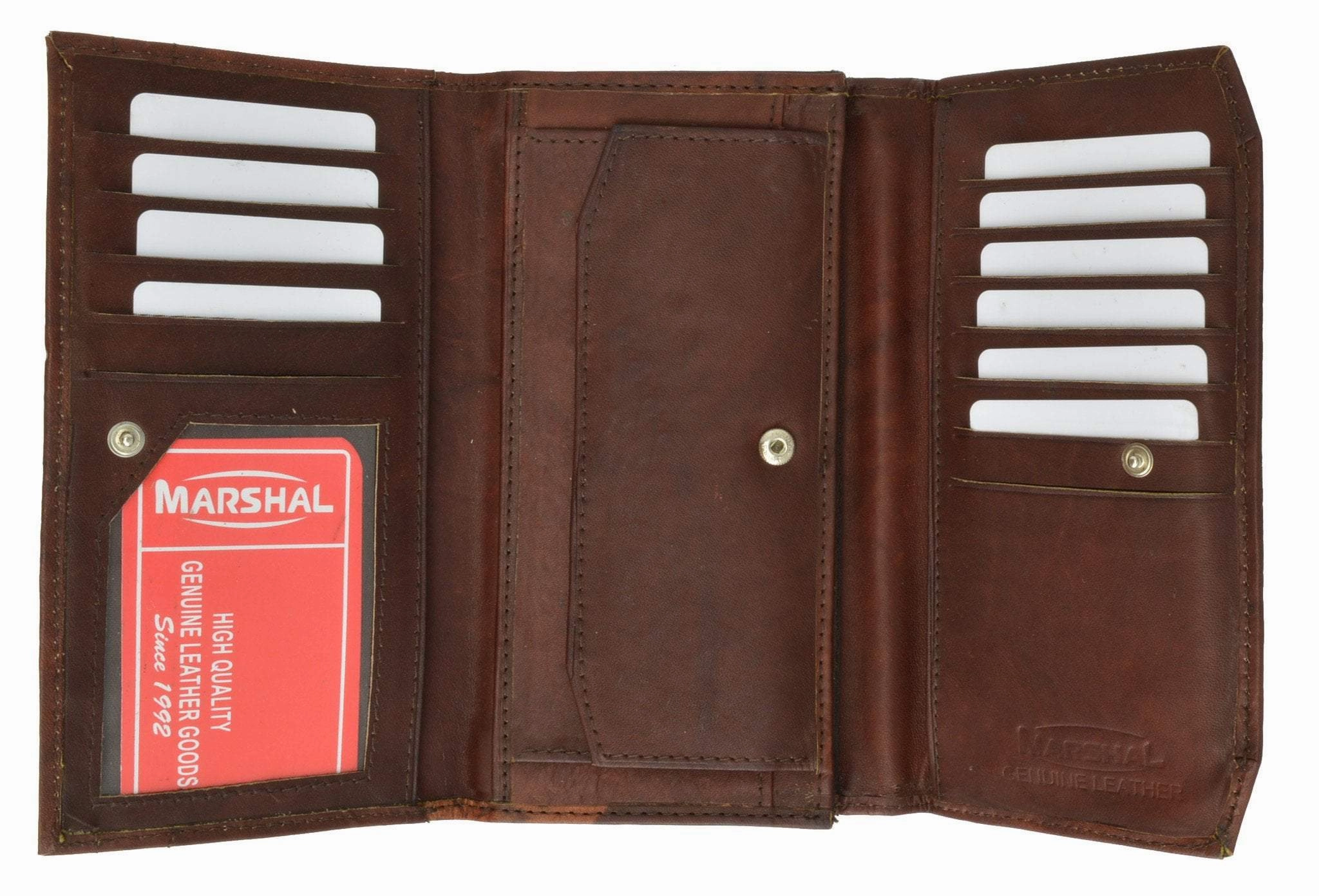 Dont Miss Big Savings Womens Checkbook Wallet With Id Window And Snap Button Closure 3547 Cf (C)