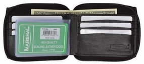 Zip-Around Bifold Premium Leather Wallet With Outside Pocket P 1674 (C) Trending Deals Today