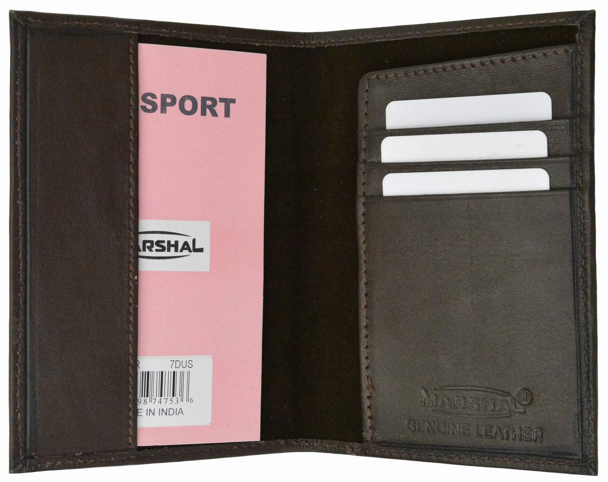 Premium Leather United States Passport Holder Card Holder Golden Print Emblem P 601 Usa (C) Special Savings Today