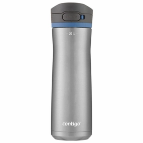 Contigo Autopop Jackson Chill Insulated Stainless Steel Water Bottle 20Oz (591Ml) - Stainless Steel Best Deal Today Special Price Today