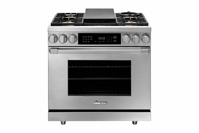 Dacor HDPR36CLP 36" Dual Fuel Pro Range, Dacormatch, Liquid Propane