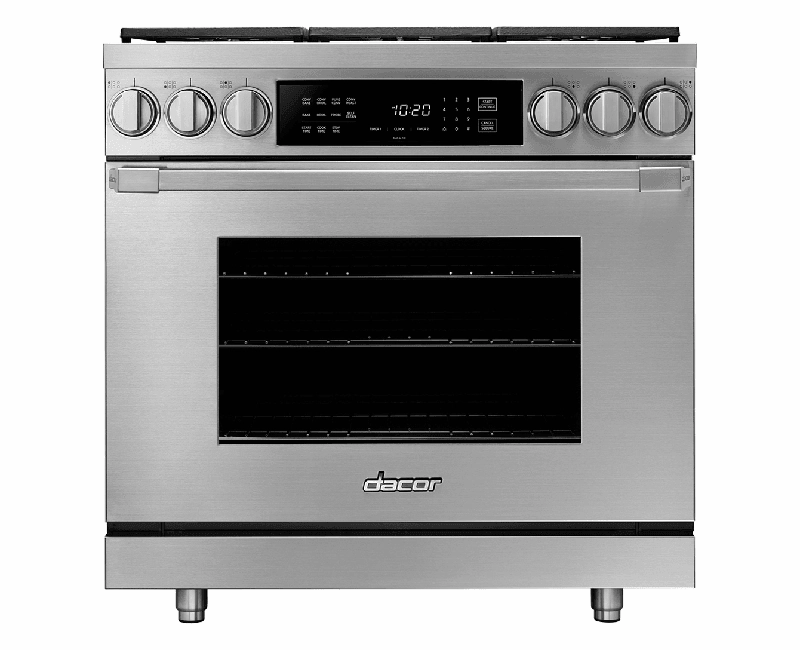 Dacor HDPR36CLP 36" Dual Fuel Pro Range, Dacormatch, Liquid Propane