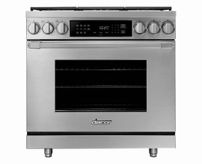 Dacor HDPR36CLP 36" Dual Fuel Pro Range, Dacormatch, Liquid Propane