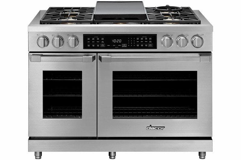 Dacor HDPR48CLP 48" Dual Fuel Pro Range, Dacormatch, Liquid Propane