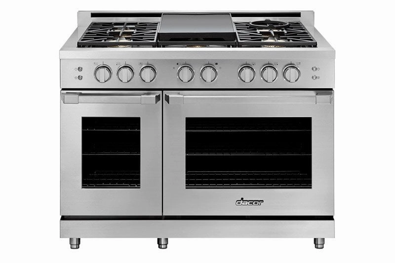 Dacor HGPR48CLP 48" Gas Pro Range, Dacormatch, Liquid Propane