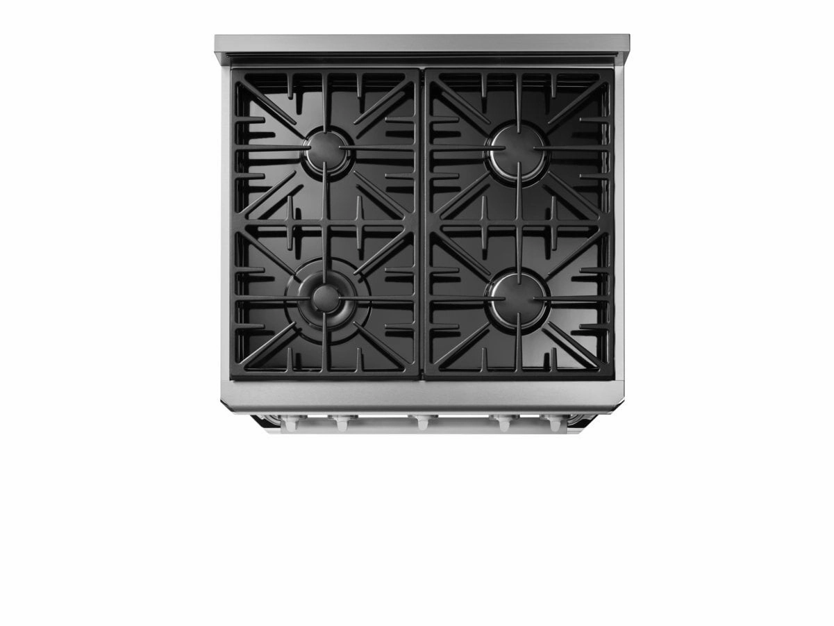 Dacor HGR30PSLP 30" Gas Range, Silver Stainless Steel, Liquid Propane