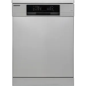 Daewoo Dishwasher Inverter A   , 16Program, 1200RPM, 10KG, Silver