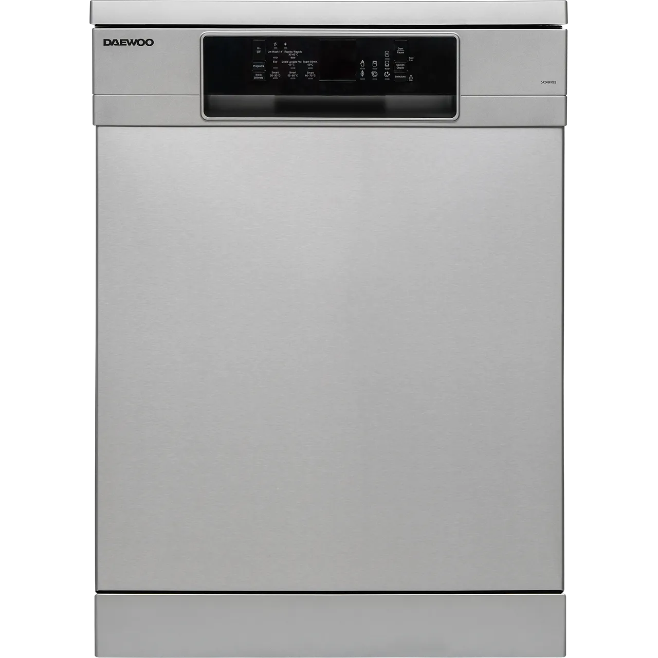 Daewoo Dishwasher Inverter A   , 16Program, 1200RPM, 10KG, Silver