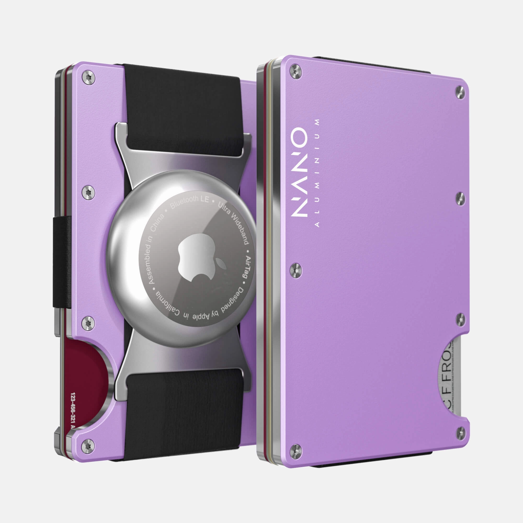 Airtag Cash Strap Wallet (Twilight Lilac) Limited Time Offer