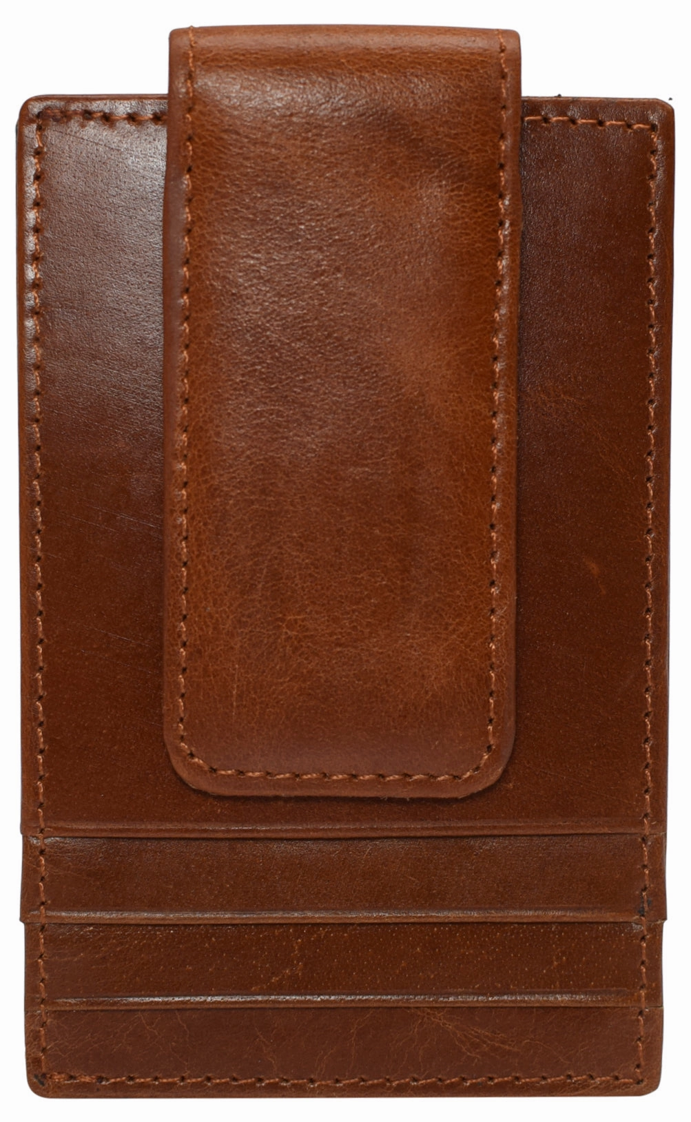 Today Only Hot Sale Rfid Blocking Front Pocket Money Clip Vintage Leather Strong Magnetic Slim Wallet