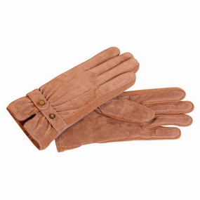 Instant Savings Deal Dents Ladies Lined Suede Gloves Oatmeal