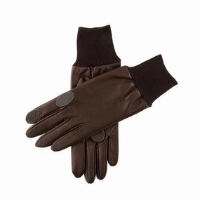 Limited Offer Alert Dents Royale Shooting Gloves - Brown