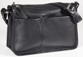 Derek Alexander Central Park Twin Top Zip Shoulder Bag Shop Todays Picks