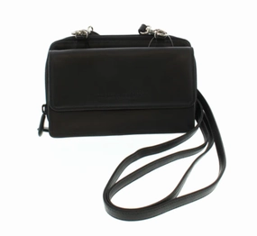 Derek Alexander Full Zip Rear Organizer Wallet/Shoulder Bag Limited Edition Offer Exclusive Holiday Deal