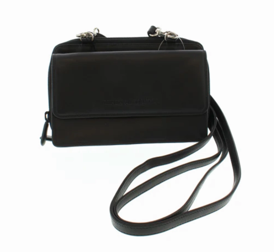 Derek Alexander Full Zip Rear Organizer Wallet/Shoulder Bag Limited Edition Offer Exclusive Holiday Deal