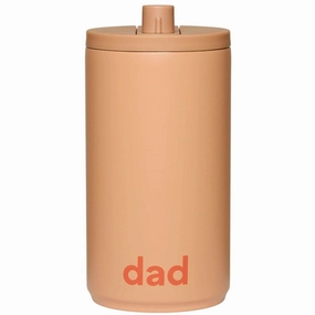 Grab Your Savings Online Deal Frenzy Design Letters Travel Thermo Cup Dad Beige