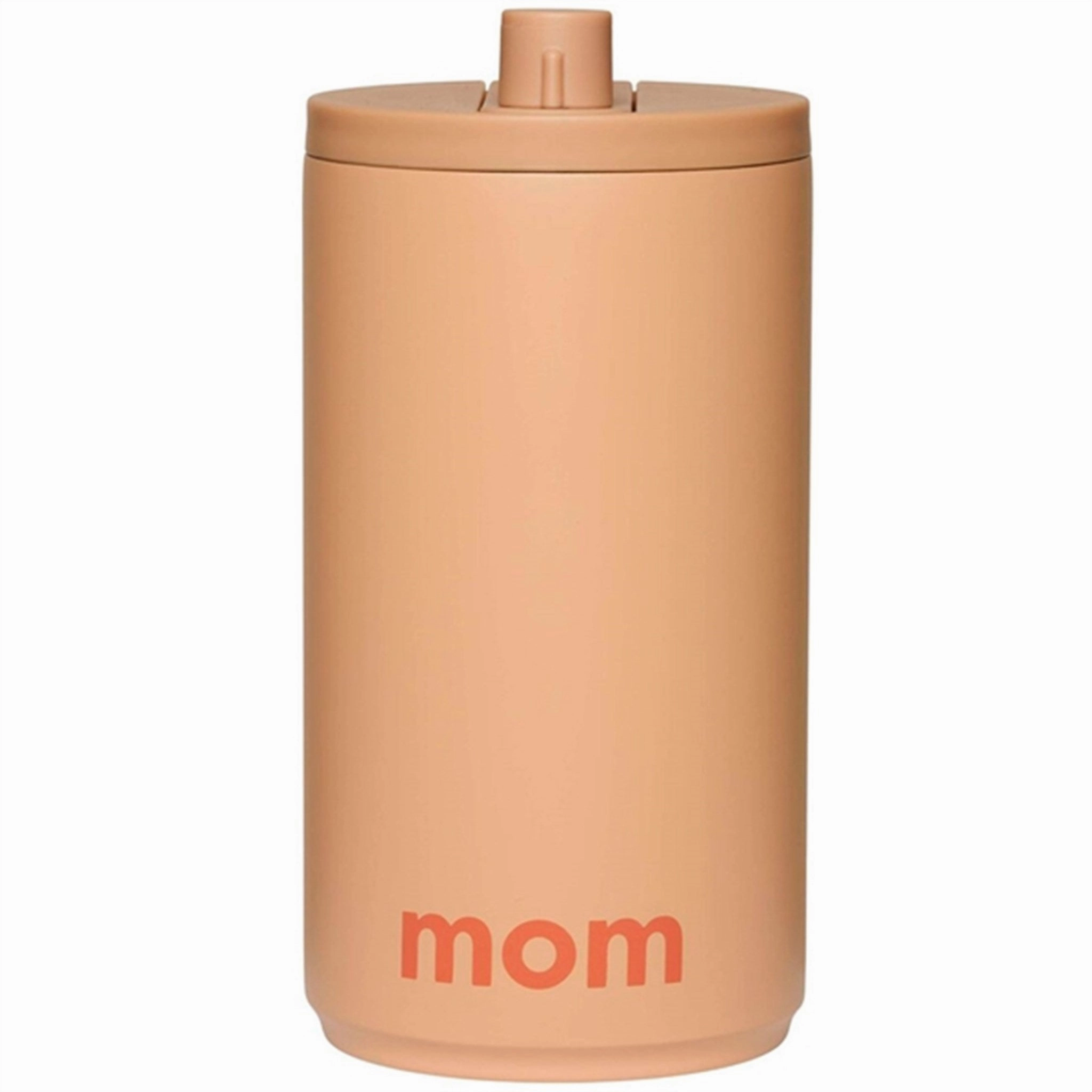 Design Letters Travel Thermo Cup Mom Beige Online Deal Frenzy