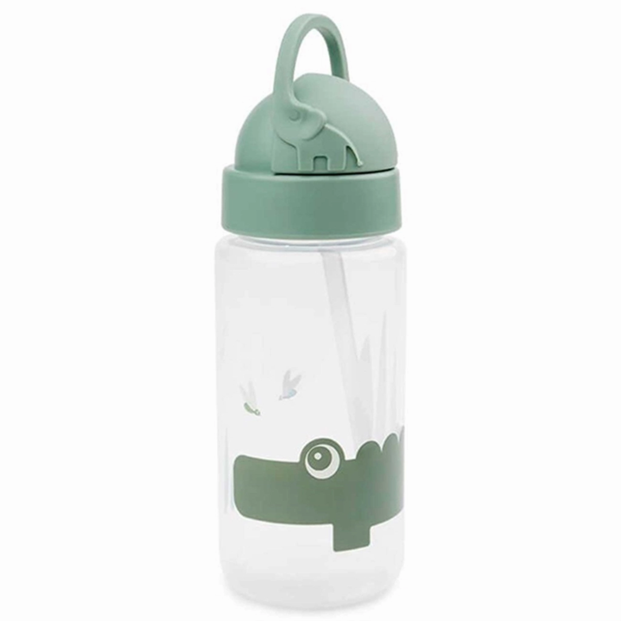 Done By Deer Straw Bottle Croco Green Trending Deals Today Todays Special Picks