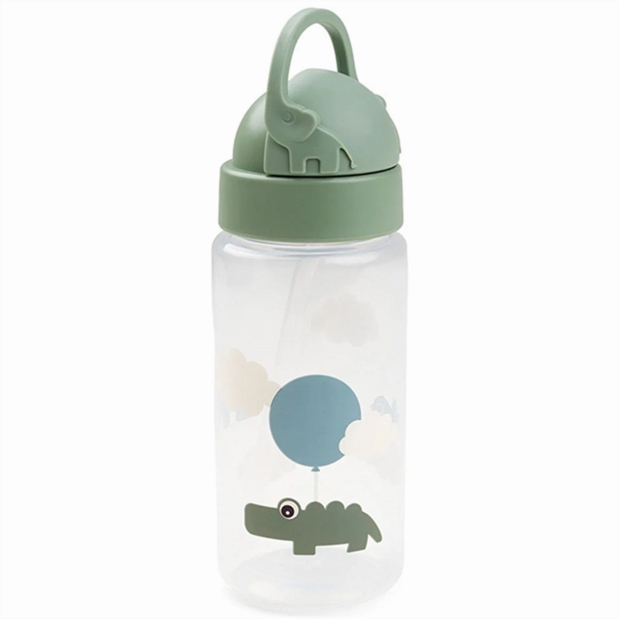 Mega Sale Now Done By Deer Straw Bottle Happy Clouds Green