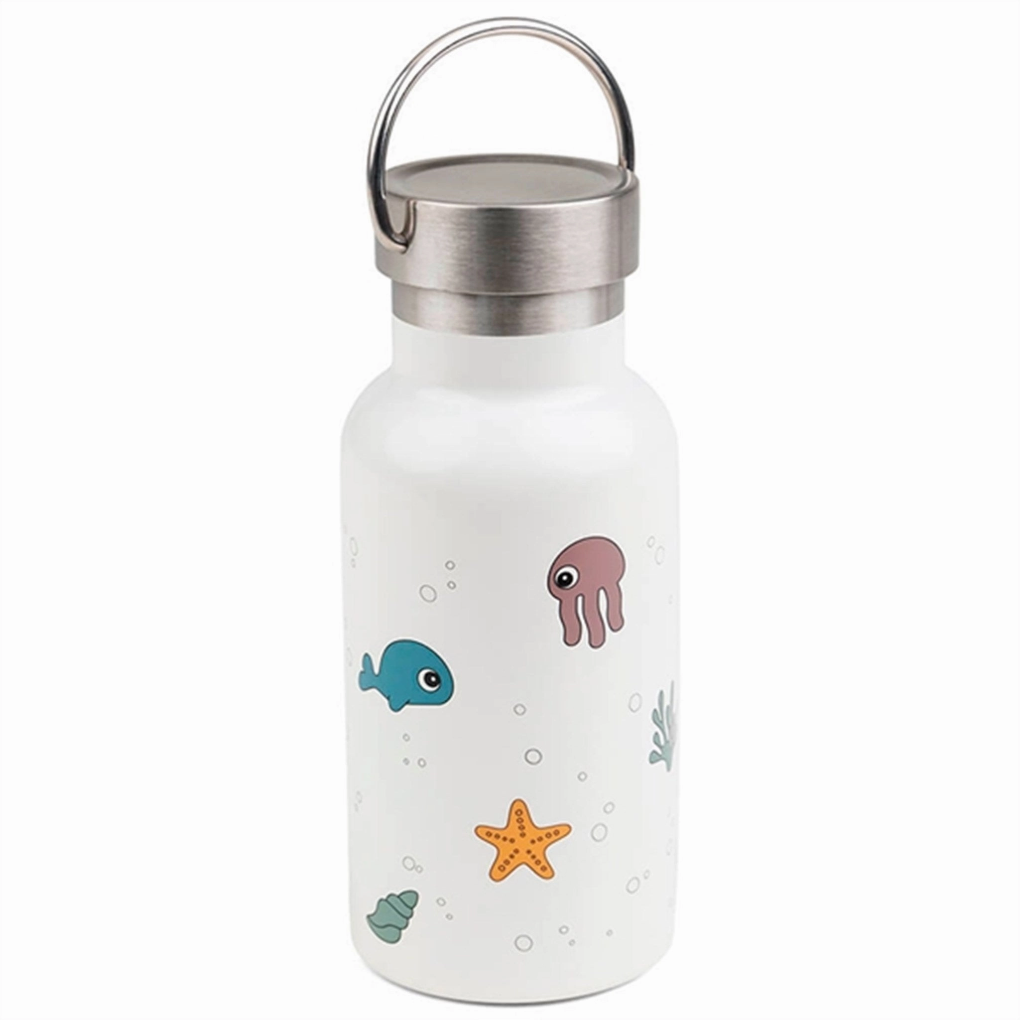 Done By Deer Thermo Metal Bottle Sea Friends Beige Trending Now Discount