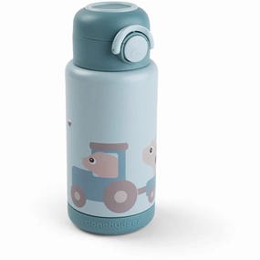 Dont Wait Save Today Donebydeer Blue Thermal Bottle Tiny Farm 340 Ml