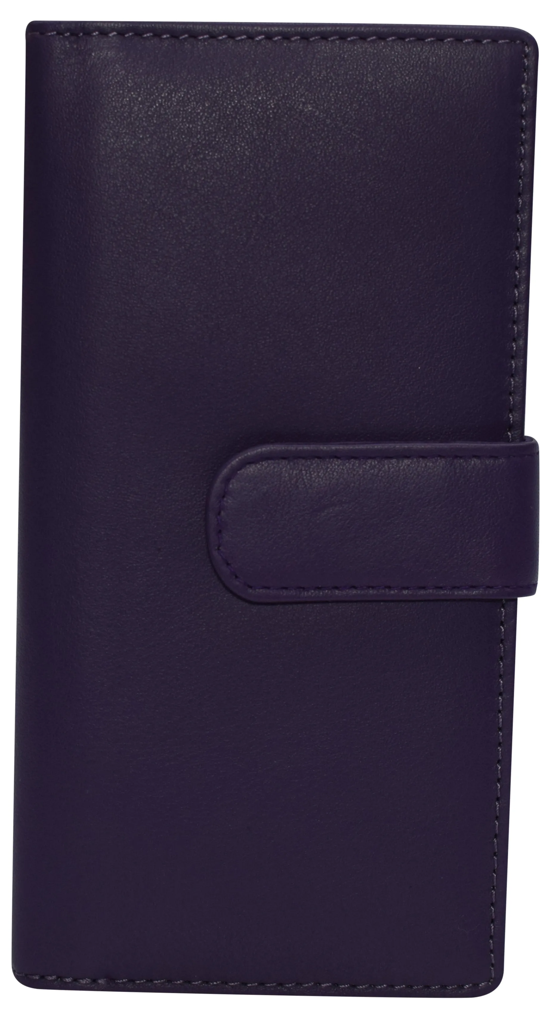 Real Leather Checkbook Cover Rfid Wallets For Women Duplicate Check With Snap Closure Trending Hot Picks Today Only Steal