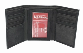 Todays Mega Savings Dont Miss This Deal Rfid Protected Men'S Slim Trifold Wallet Vintage Leather Wallets For Men With Box