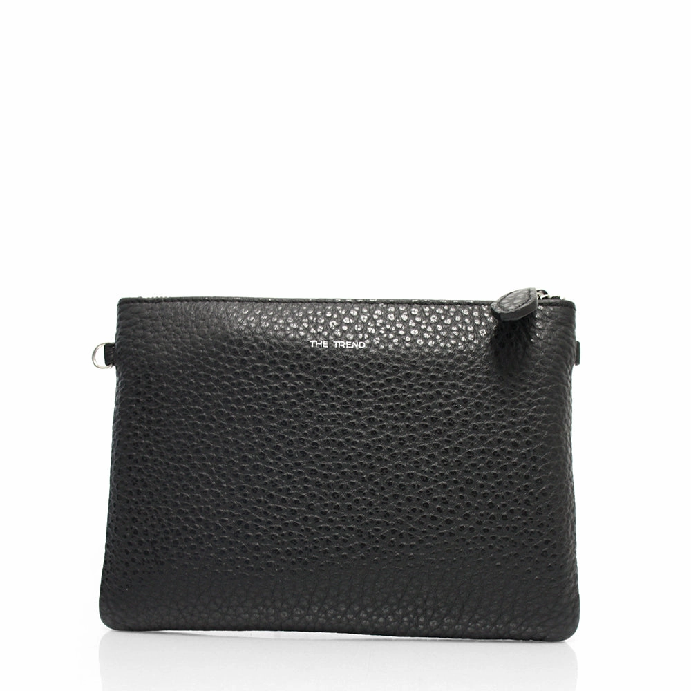 Online Exclusive Offer The Trend Italian Leather Convertible Cross-Body Clutch