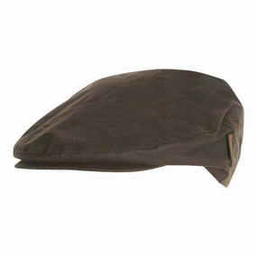 Barbour Cheviot Wax Mens Flat Cap - Olive Best Seller Discount Shop the Best Deals