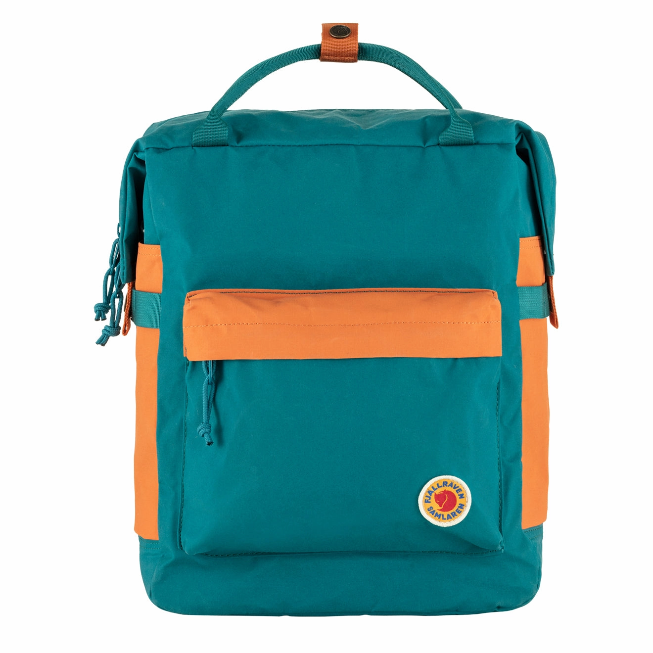 Fjallraven X Samlaren Haulpack 1B Ocean Green / Spicy Orange Trending Offer Today