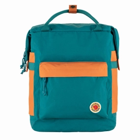 Fjallraven X Samlaren Haulpack 1B Ocean Green / Spicy Orange Trending Offer Today