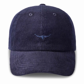 R.M.Williams Mini Longhorn Cap - Navy Cord Clearance Savings Now