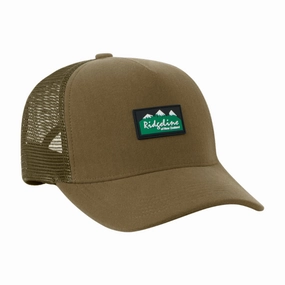 Instant Deal Today Ridgeline Monsoon Trucker Cap - Teak