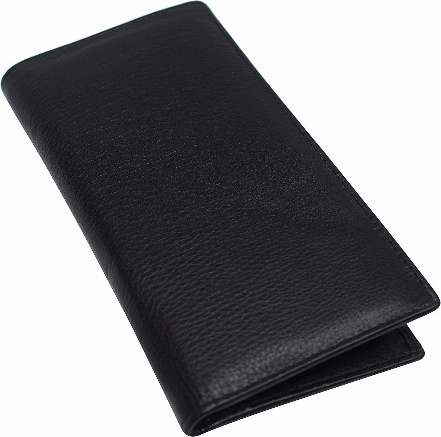Marshal Cowhide Leather Basic Checkbook Cover Rfid Blocking For Men Women Save Today Event