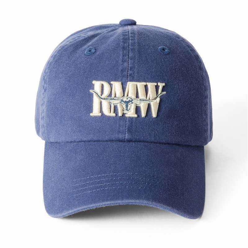 R.M.Williams Steers Head Logo Cap - French Navy Hot Savings Alert Instant Discount