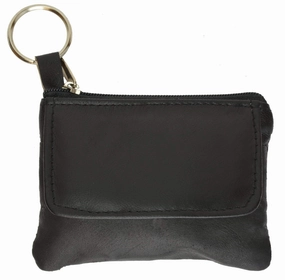 Ladies Small Genuine Leather Change Coin Purse With Key Ring Online Exclusive Savings Best Deal Today