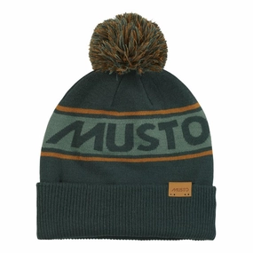 Musto Bobble Hat - Darkest Spruce Mix Grab Save Today Today Only Special