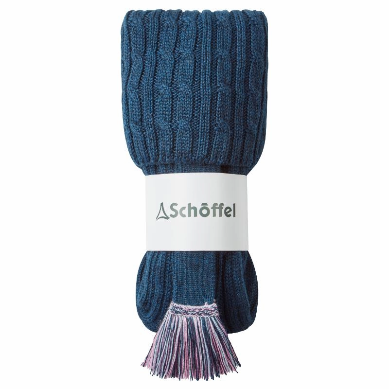 Schoffel Lilymere Ladies Merino Socks - Petrol Blue Weekend Flash Offer MustHave Steals