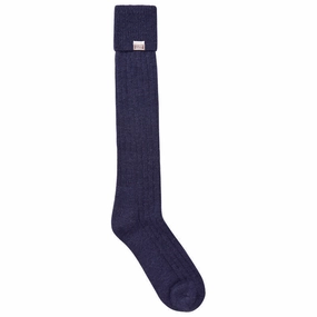Exclusive Holiday Deal Dubarry Alpaca Ladies Boot Socks - Navy