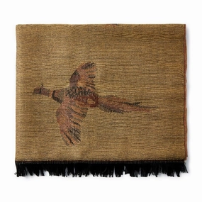 Dubarry Birchdale Ladies Pheasant Wool Scarf - Harvest Gold Today Only Hot Sale